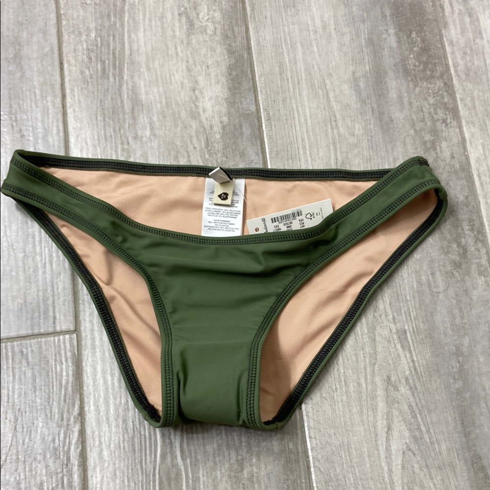 NWT Madewell, perfect bikini, bottom, perfect coverage